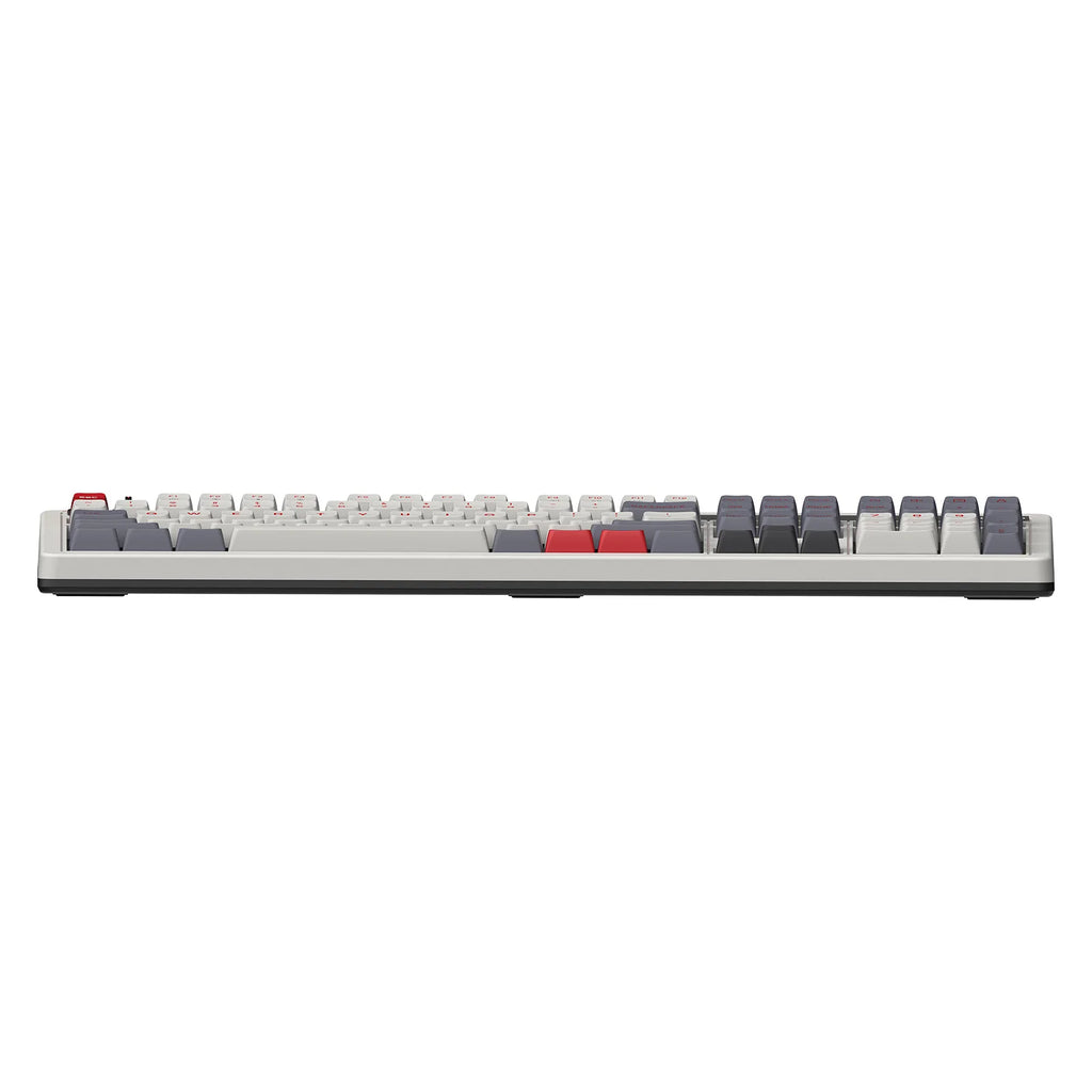 8BitDo Retro 108 Key Mechanical Keyboard，Bluetooth / 2.4G / USB-C Hot Swappable Gaming Keyboard for PC Windows and Android