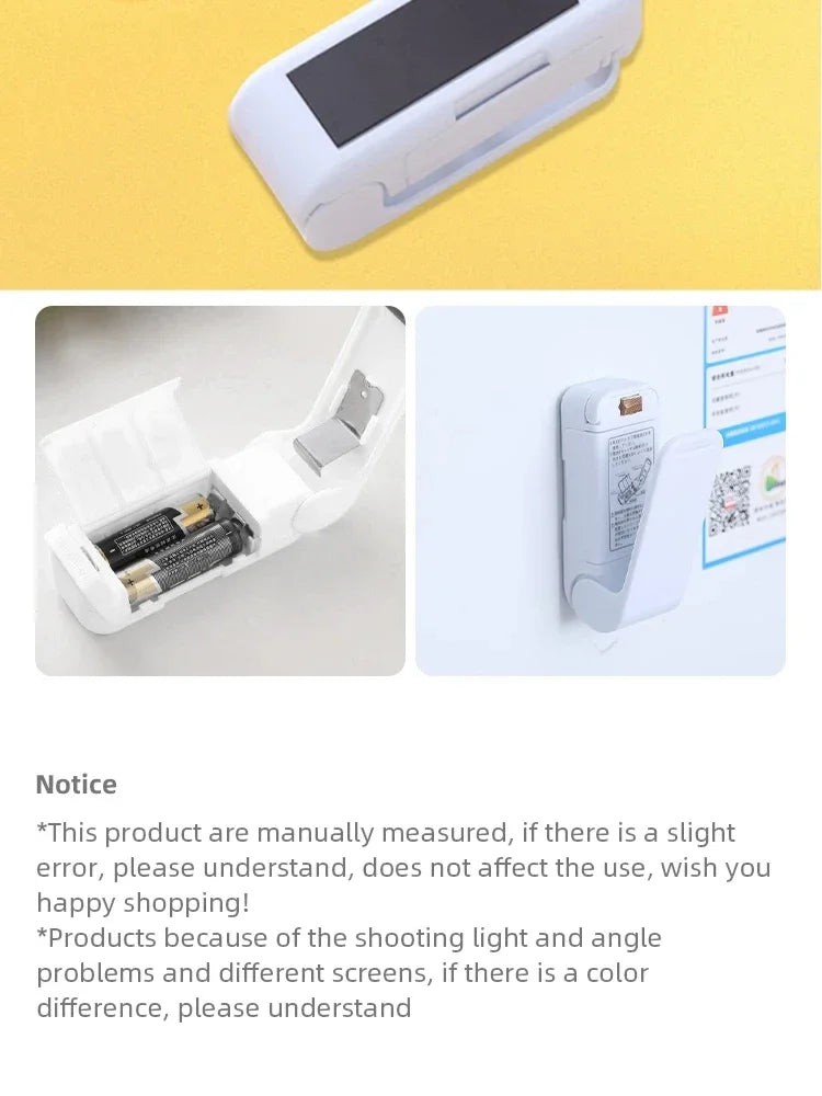 Vacuum Sealer Mini Snacks Sealing Household Heat Plastic Sealing Machine Handheld Food Preservation Portable Kitchen Gadget Safe