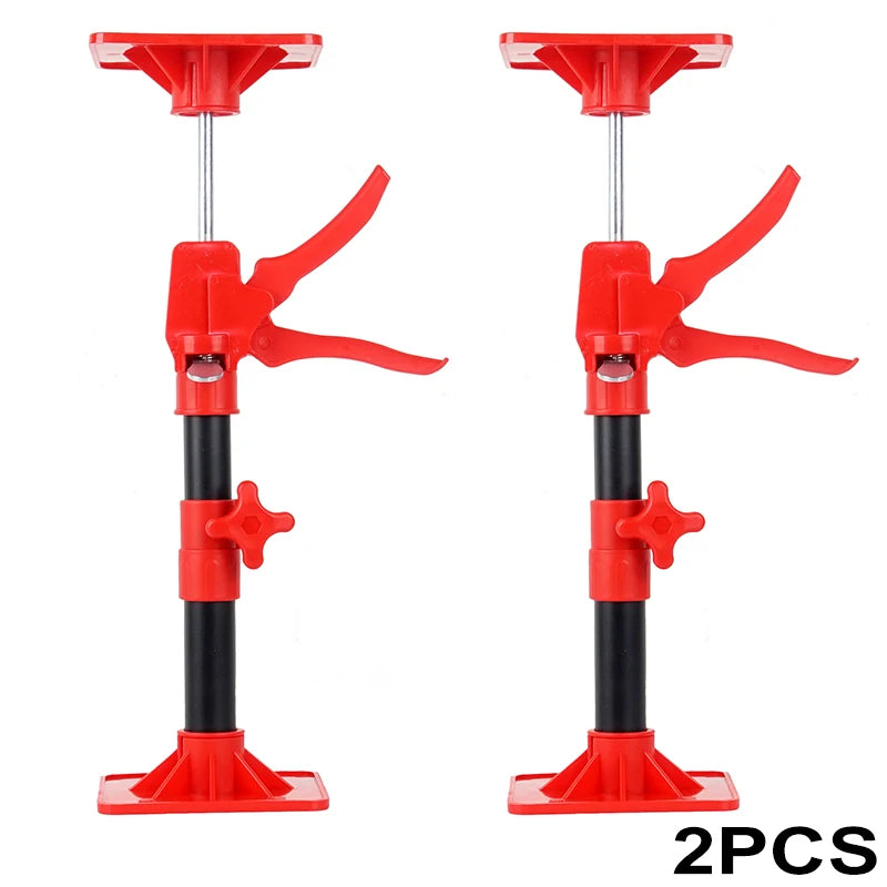 1/2Pcs Telescopic Support Rods Jack Bar Cabinet Support Extension Pole Construction Tool