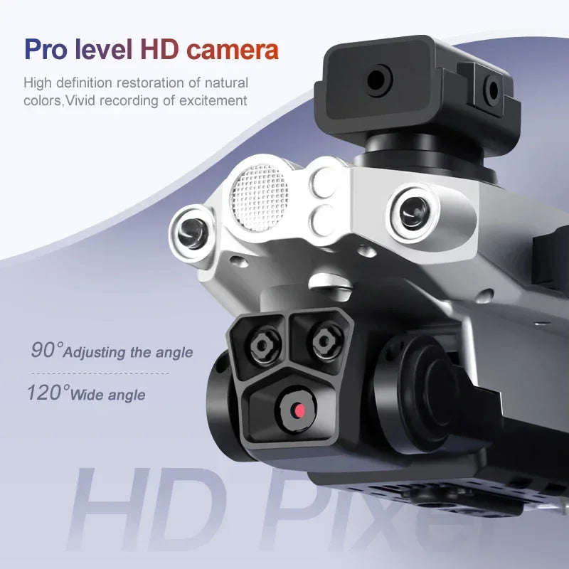 8K GPS Drone with Triple Camera - Obstacle Avoidance & Foldable Design Tidesmit
