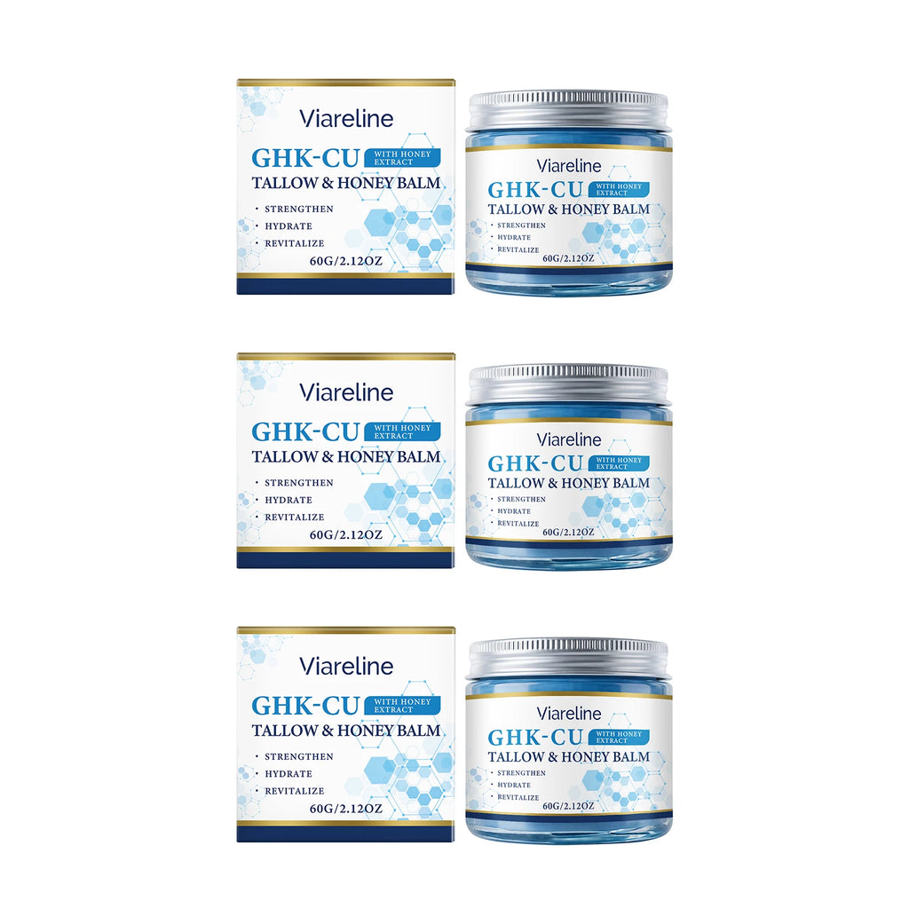 Ghk-Cu Firming Face Cream Anti Age Wrinkle Removal Fade Fine Lines Repair Roughness Deep Hydration Brightening Beef Tallow Balm