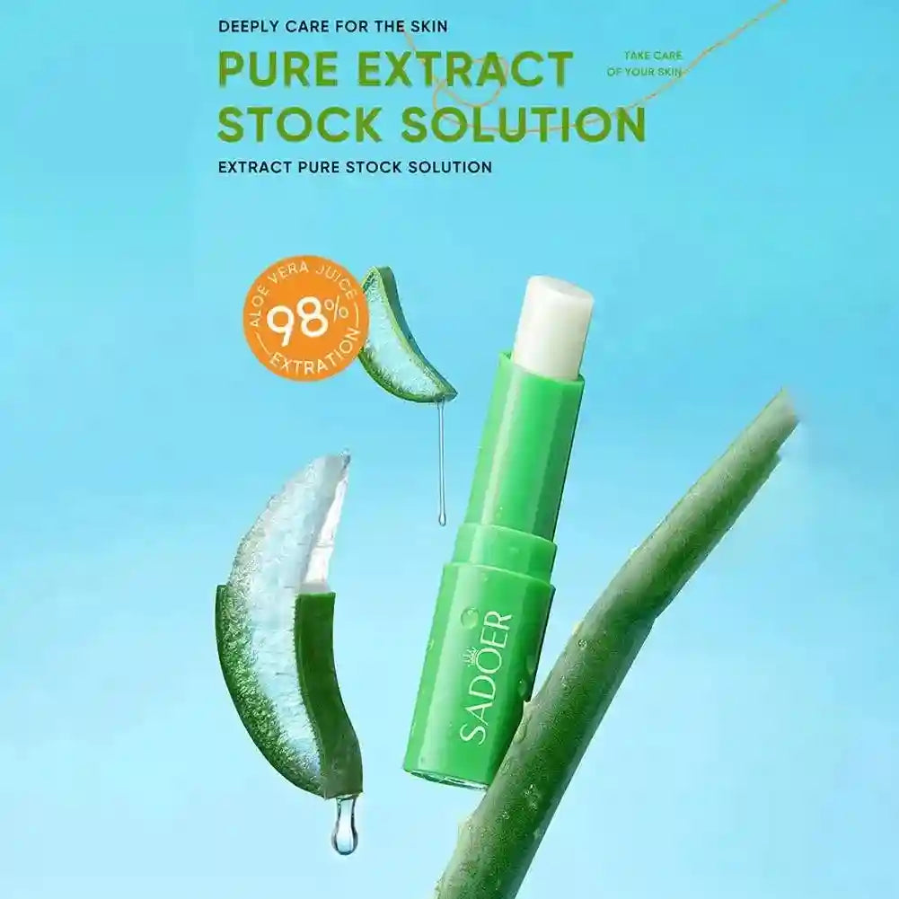 Aloe Vera Lip Balm 5-Pack: Nourishing Moisturizing Lip Treatment Lip Care Tidesmit