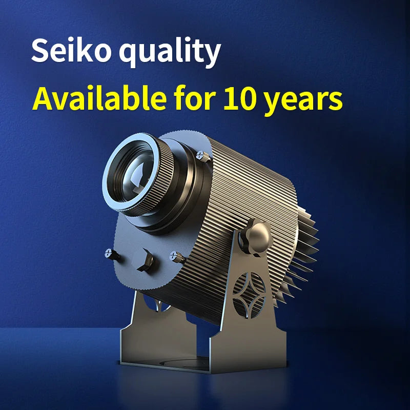 Custom HD Outdoor IP67 Waterproof Rotating Projection Lamp Gobo Shop Logo Projector Indoor Door Head Advertising Image