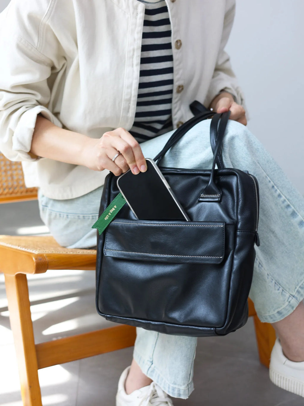 Soft Genuine Leather Women Single Shoudler Bags Small Size Zipper Tote Fashion Versatile Handbag Luxury Design