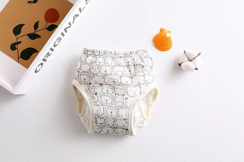 New Baby Wing Diaper Cotton Baby Waterproof Reusable Training Pants Infant Shorts Nappies Panties Nappy Changing Underwear Cloth