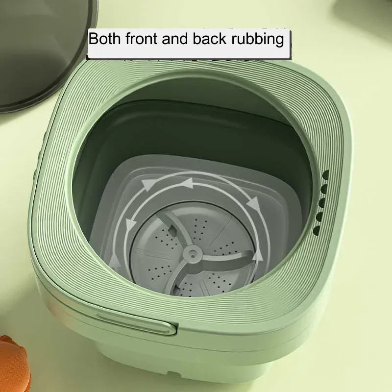 Foldable Portable Mini Washing Machine 220V