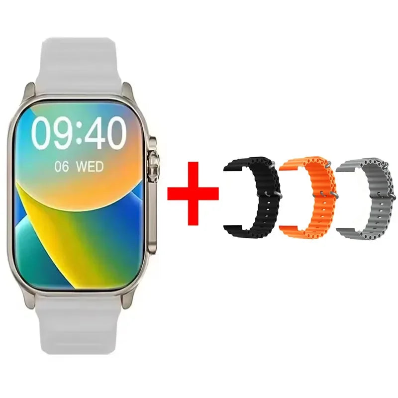 New Fashion Smart Watch Bluetooth Call Man Woman Heart Rate Health Monitoring Sports Waterproof Smartwatch 7 in 1 Straps Watch
