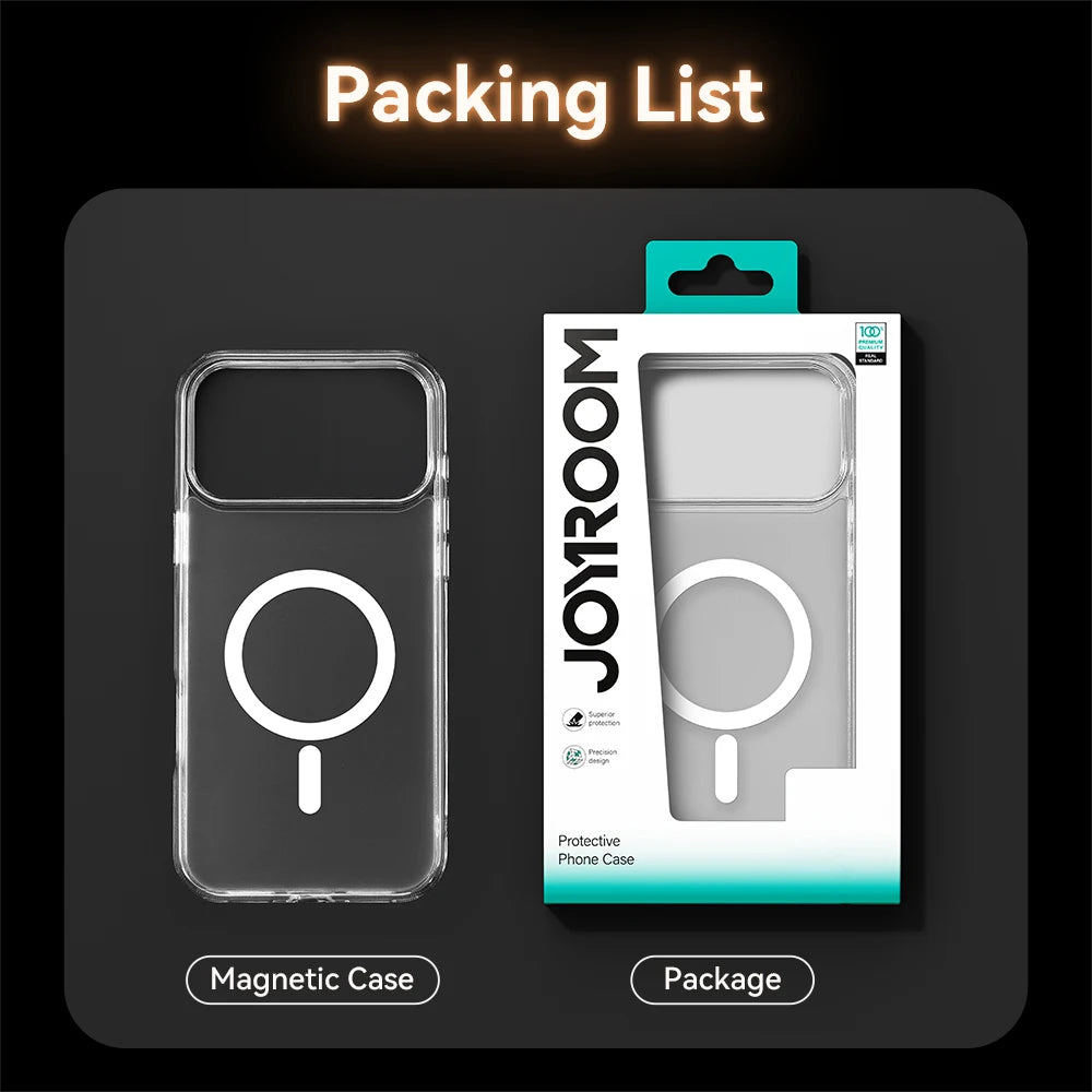 iPhone 17 Pro Max Magnetic Case | Shock-Absorbing Frosted Matte Cover Tidesmit