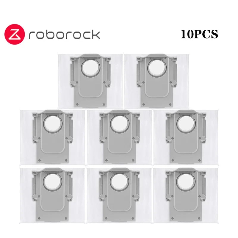 Tidesmit replacement parts kit including dust bag, brush, filter, and mop for Roborock Q Revo series robot vacuums
