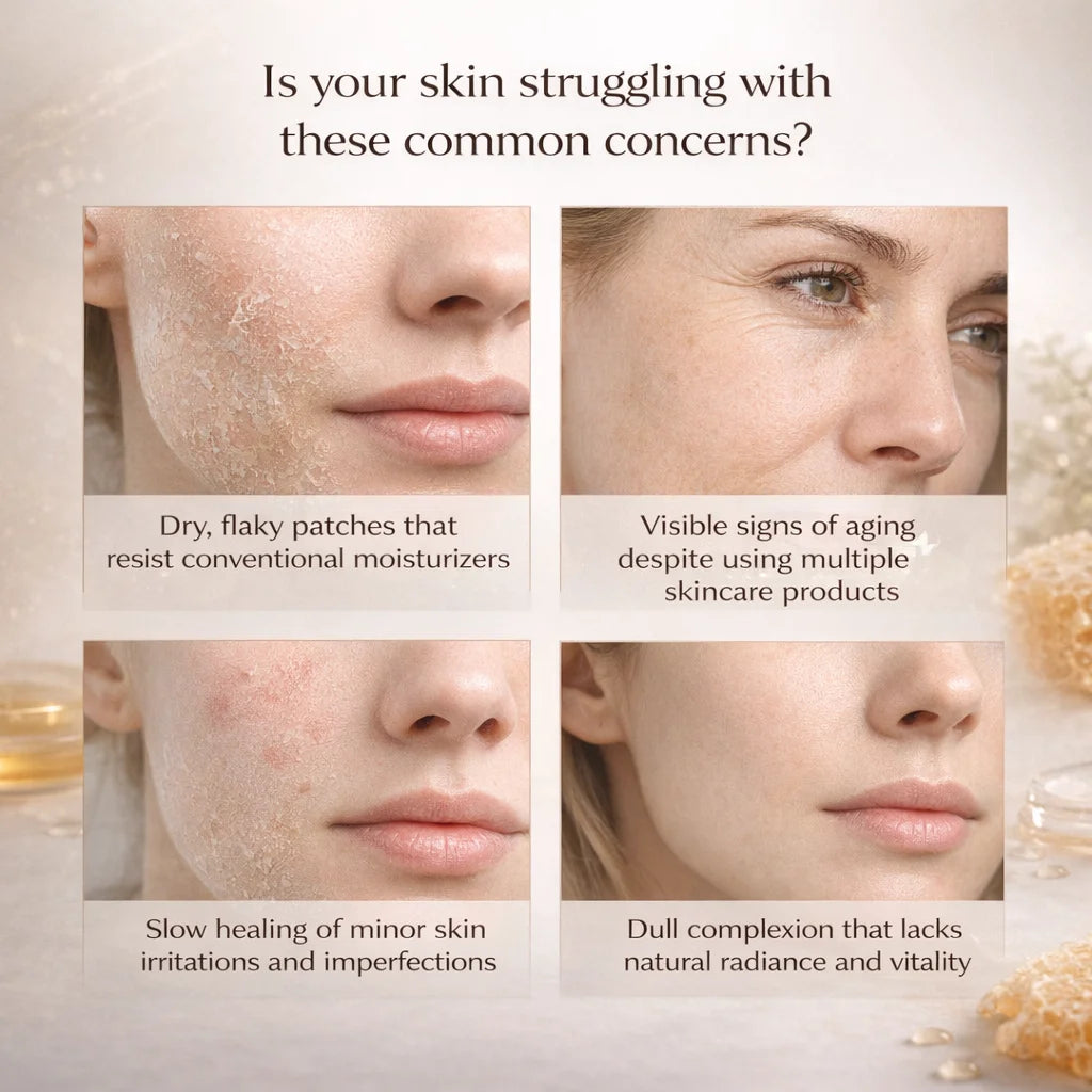 Copper Peptides GHK-Cu Beef Tallow for Skin, Blue Balm with Copper Peptides, Manuka Honey & Vitamin E, Natural Face Moisturizer