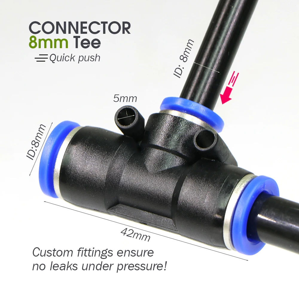 Tuya Smart Wifi Irrigation Timer Sprayer Watering Kit for Garden Lawn Plants Timing Misting Cooling System Quick Connect Fogging