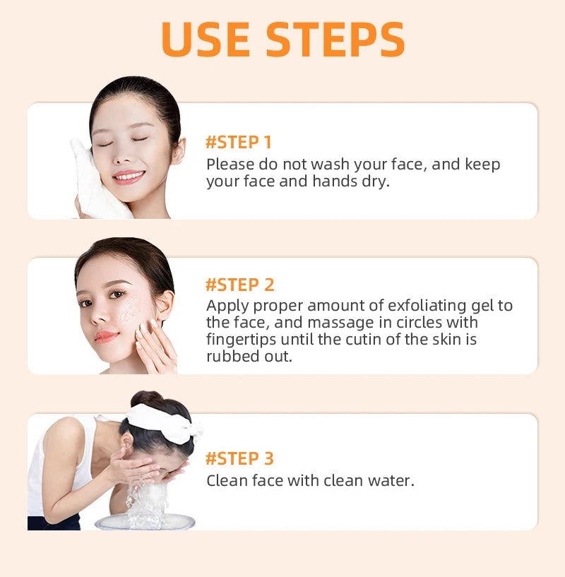 Exfoliating Gel for Face – Brightening Peeling Scrub by Tidesmit Scrubs Treatments Tidesmit