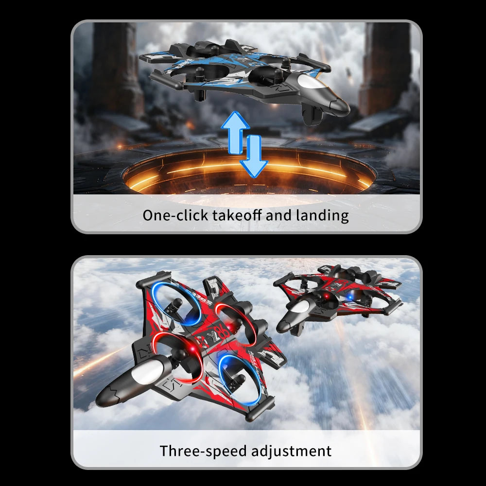 RC Camera Drone with 360 Rolling & Fixed Height Control - Tidesmit Tidesmit