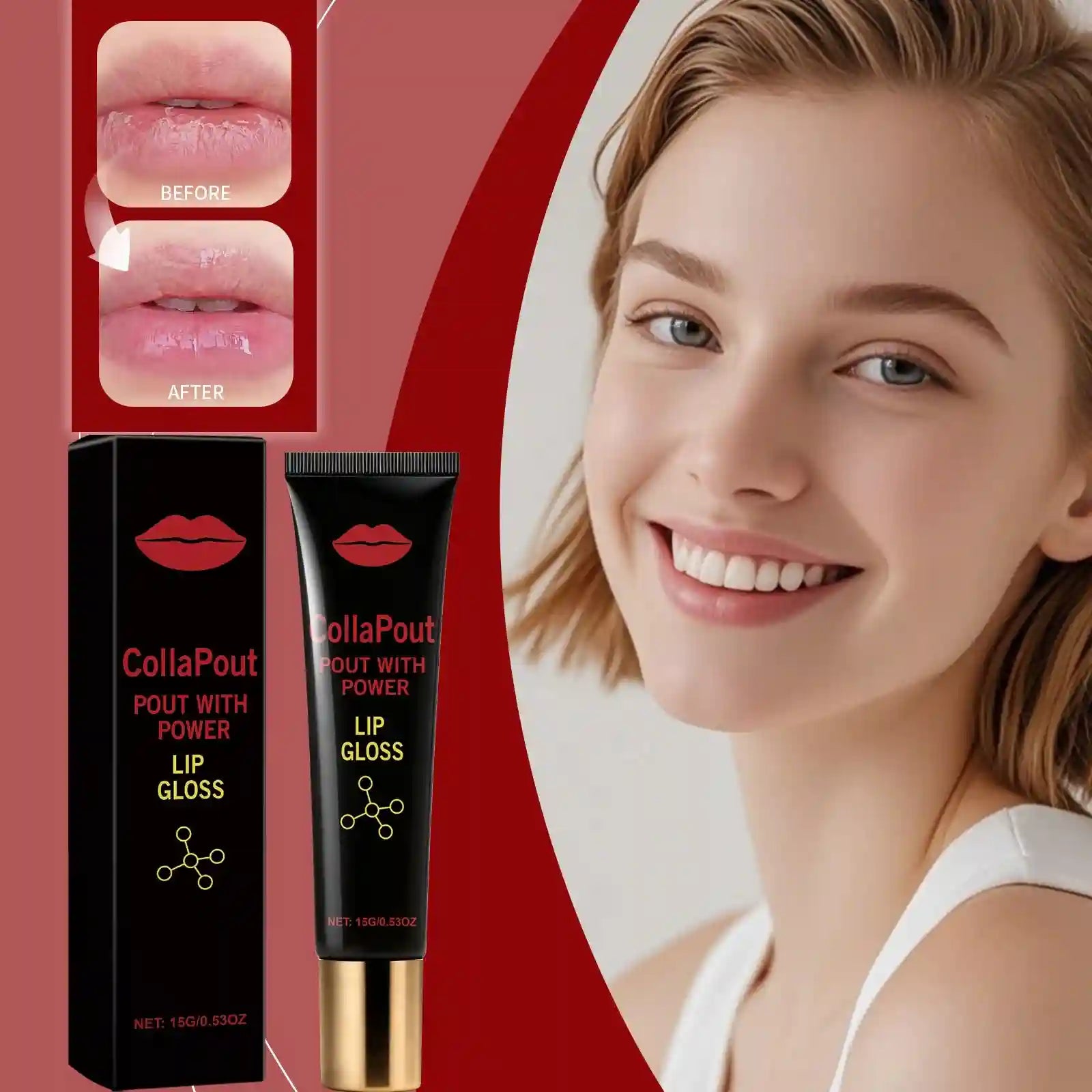 Lip Hydrating Serum - Nourishing Smoothing Lip Care (15g Essence) Lip Care Tidesmit