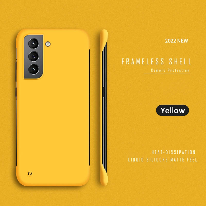 Samsung Galaxy S23 Slim Hard Frameless Case - Matte Shock-Absorbing Cover Tidesmit