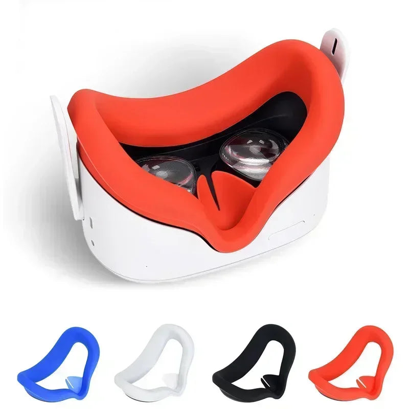 Oculus Quest 2 Silicone Face Cover - Ergonomic VR Sweat Protection Tidesmit