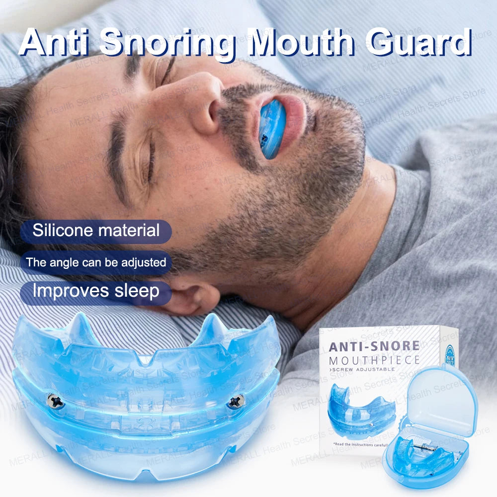 Tidesmit anti snore mouth guard for bruxism relief and sleep apnea aid