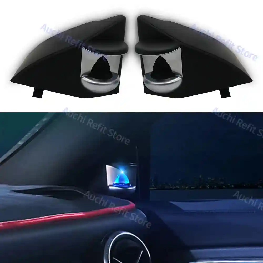 Mercedes-Benz LED Ambient Air Vent Kit - 12/256 Color RGB Interior Upgrade LED Speaker CN Tidesmit