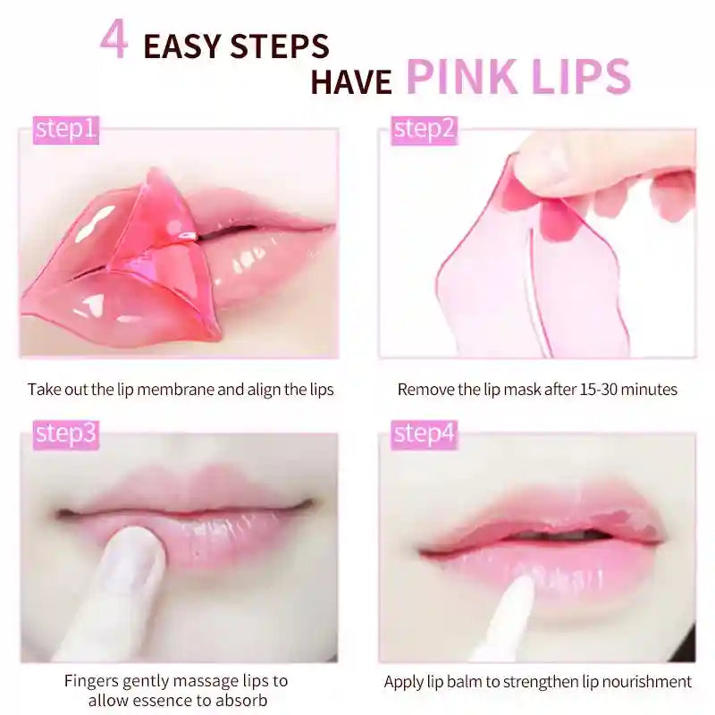Crystal Collagen Lip Mask - Hydrating Lip Treatment for Plump Lips Lip Care Tidesmit