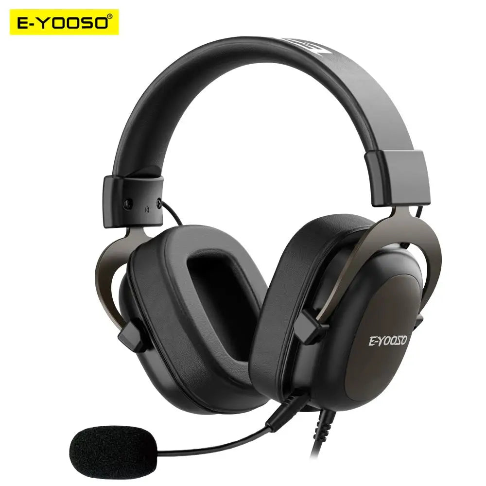 Gaming Headset with Surround Sound and Microphone for PC and PS4 Default Title Tidesmit