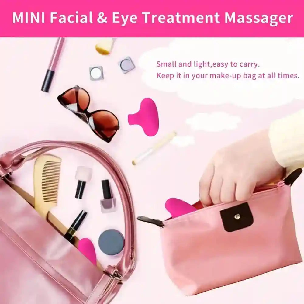 Eye Massage Instrument: Portable Rechargeable Heat Therapy Massager Eye Massage Instrument Tidesmit