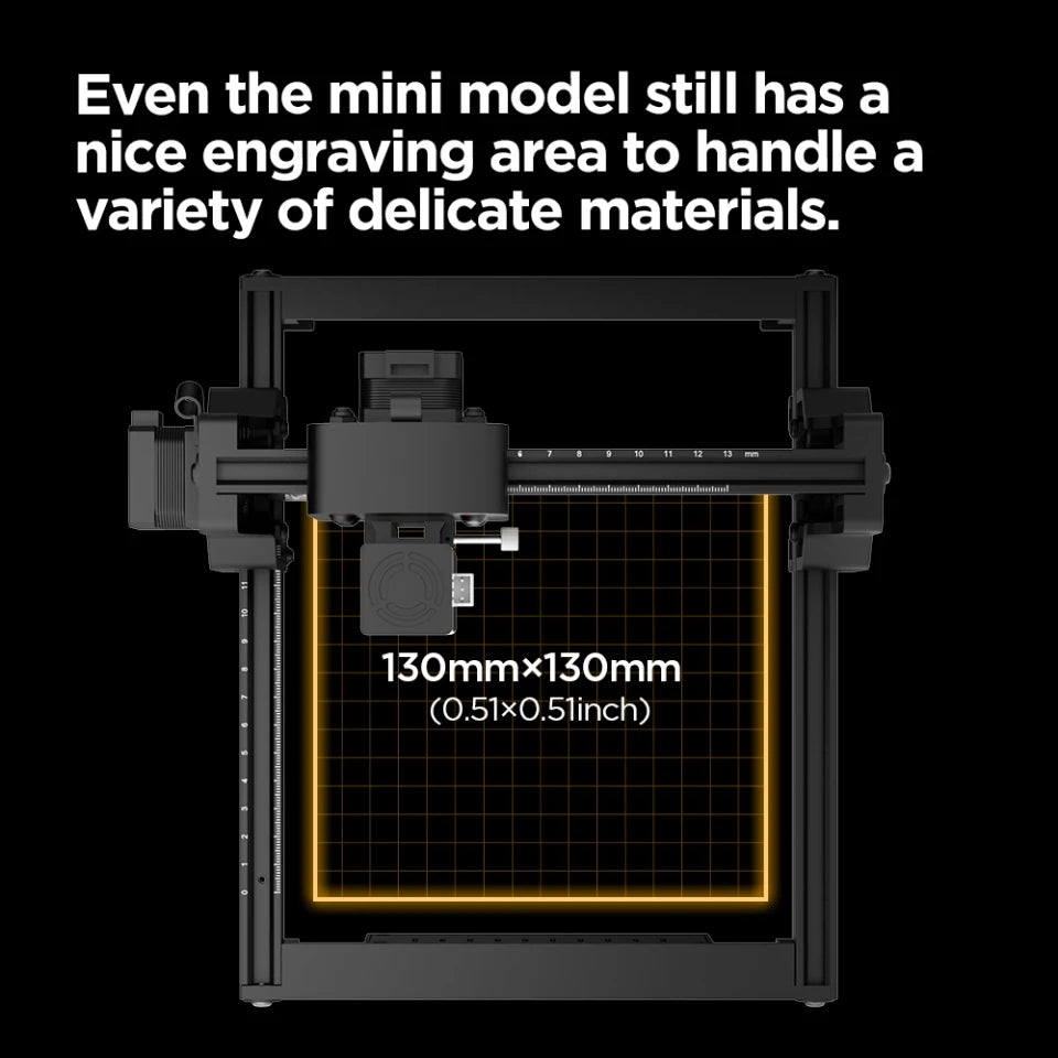 ACMER S1 6W Mini Laser Engraver Portable Small Laser Engraving Cutting Tool Machine DIY for Logo Wood Leather Acrylc Beginner