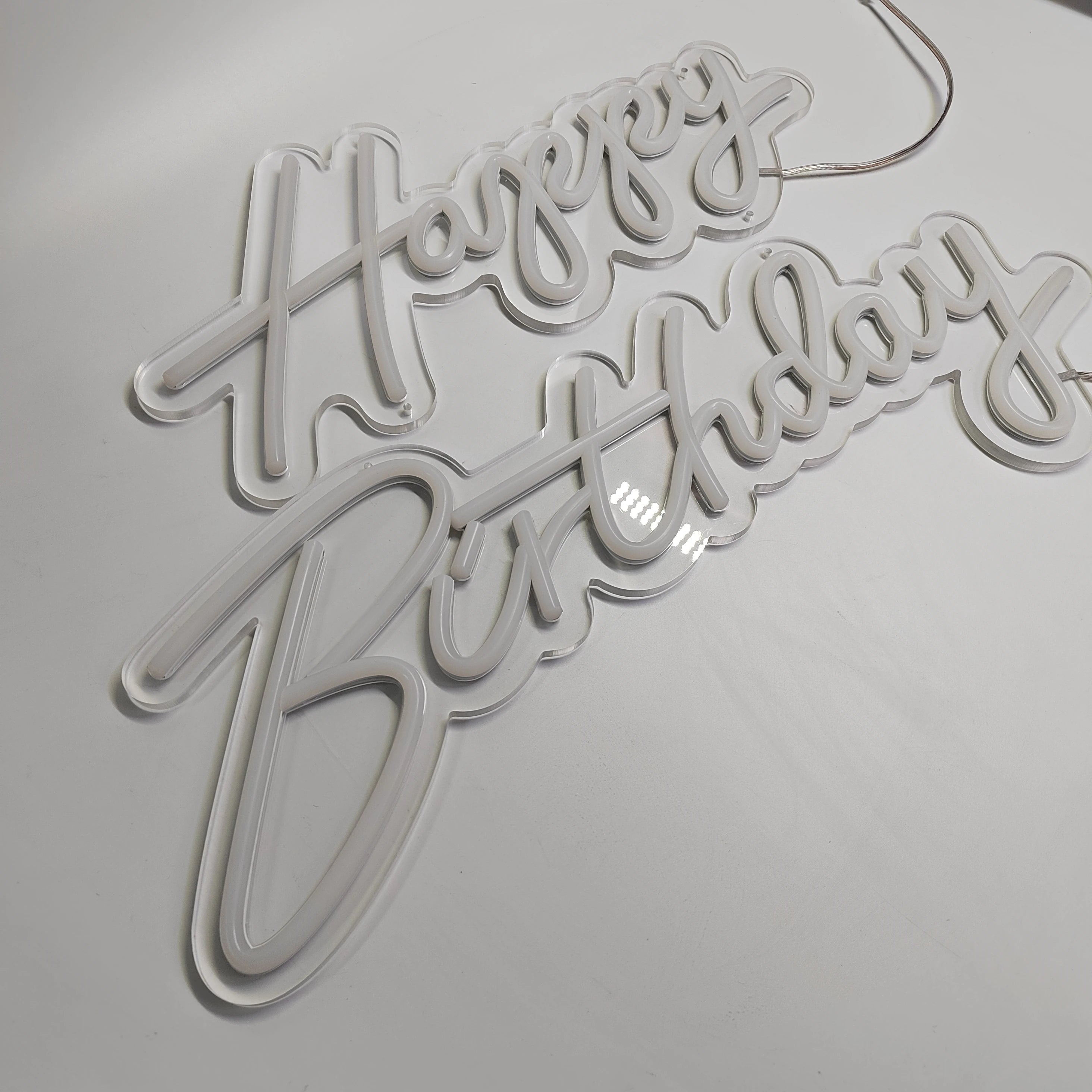 LED Neon Number Sign for Weddings | Customizable Event Lighting 76-100cm Tidesmit