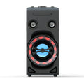 Wood Cabinet CD and Portable Bluetooth Speaker - Wireless Audio Black Black Wood My Store