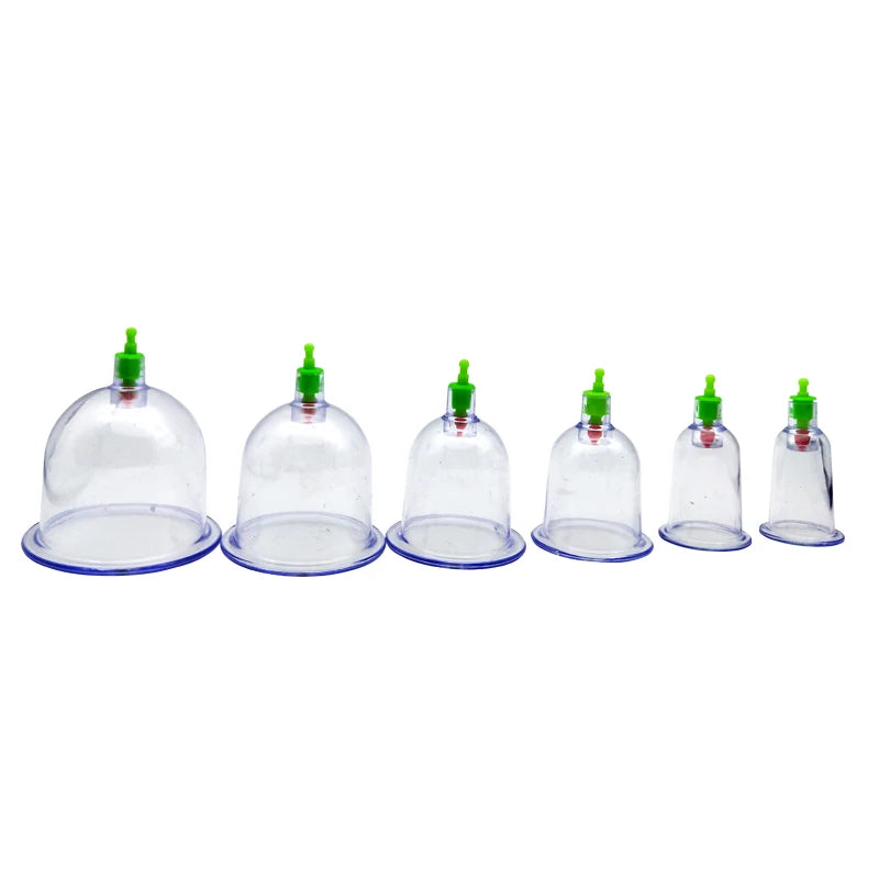 Vacuum Cupping Set with Pump - Professional Body Massage Kit Massage Cushion Tidesmit