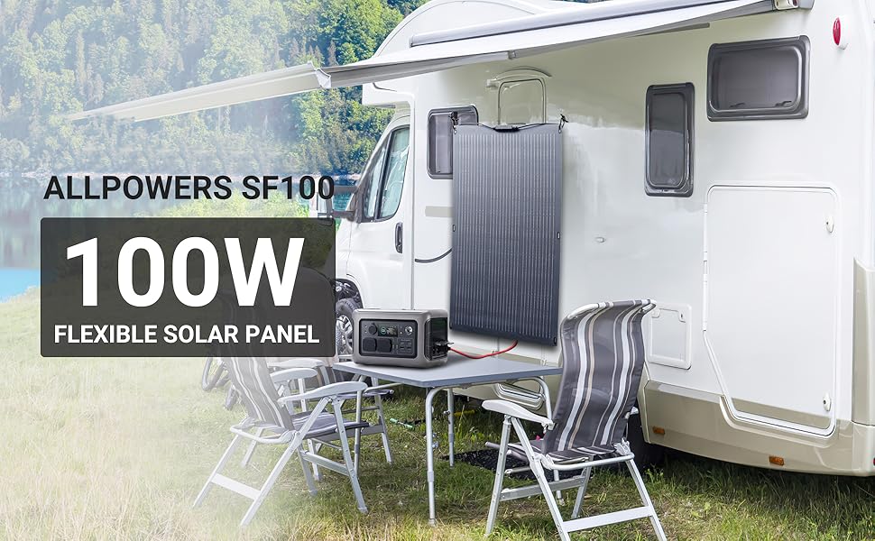 Portable Power Station 299Wh LiFePO4 with 100W Solar Panel Kit Tidesmit