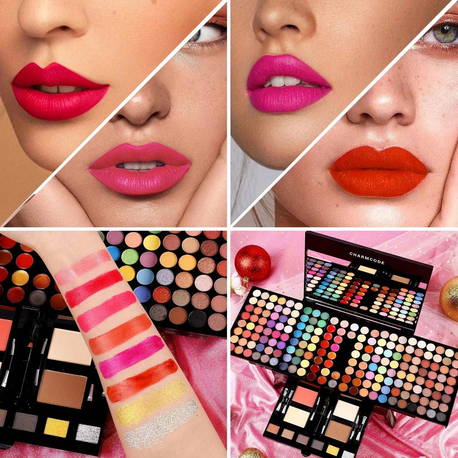 Professional Makeup Kit: 190-Color All-in-One Palette Set Professional Makeup Kits Tidesmit