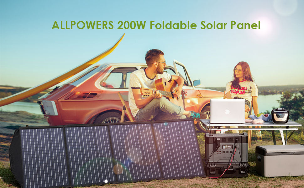 Portable Power Station 600W LiFePO4 with Solar Panel - Tidesmit Tidesmit