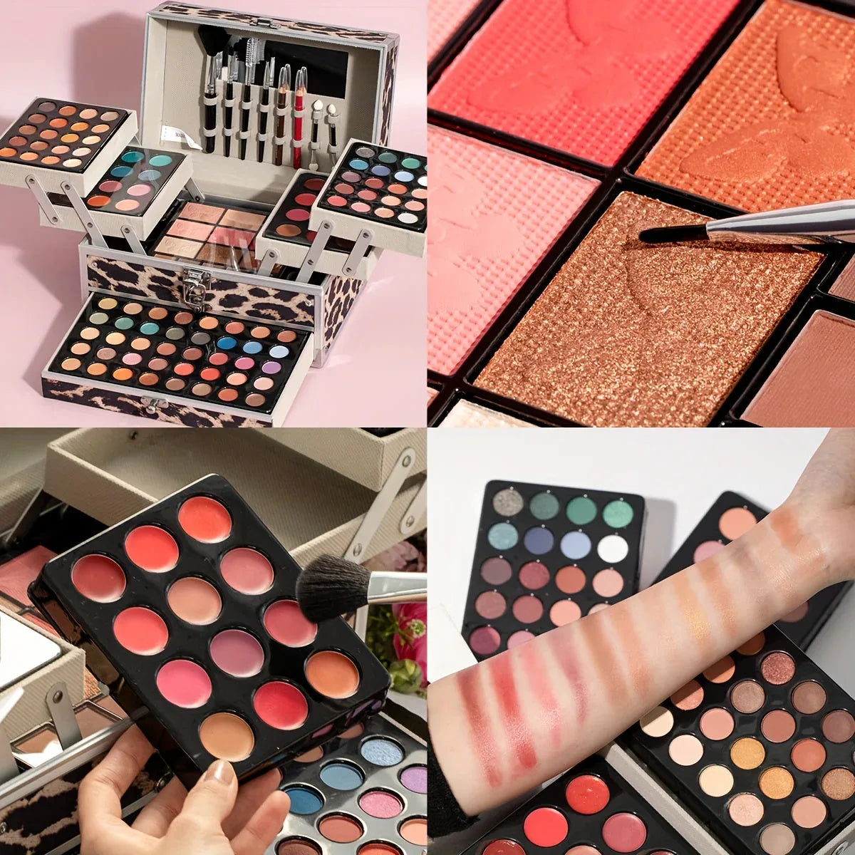 Professional Makeup Kit - Complete Cosmetic Set with Brushes and Tools Professional Makeup Kits Tidesmit
