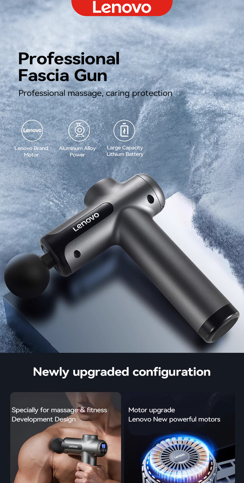 Deep Tissue Massage Gun - 8 Heads Electric Muscle Relief Device Body Shaping Massage Equipment Tidesmit