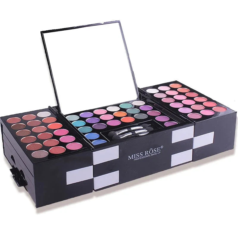 Professional Makeup Kit – 142 Color Eyeshadow and Blush Palette Professional Makeup Kits 01 Tidesmit