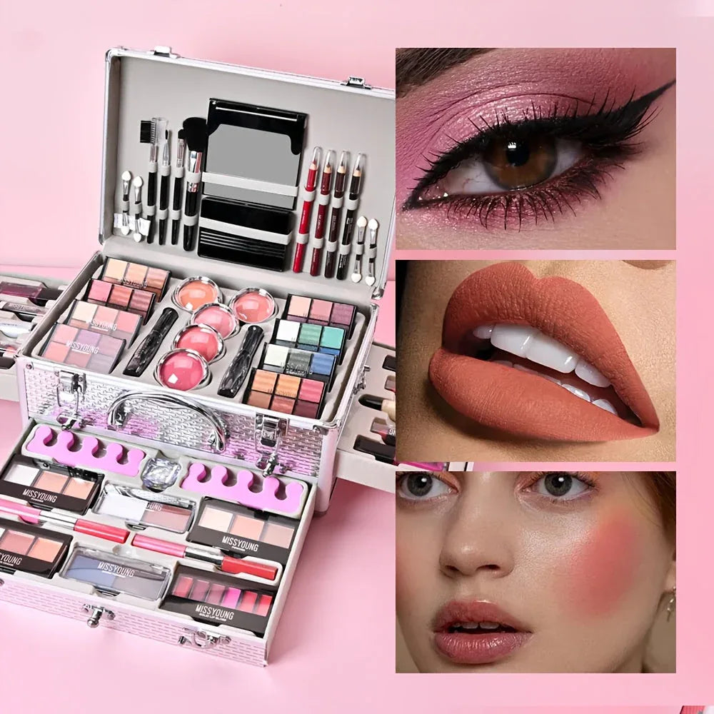 Professional Makeup Kit | Long-Lasting Salon Quality Cosmetic Set Professional Makeup Kits Tidesmit
