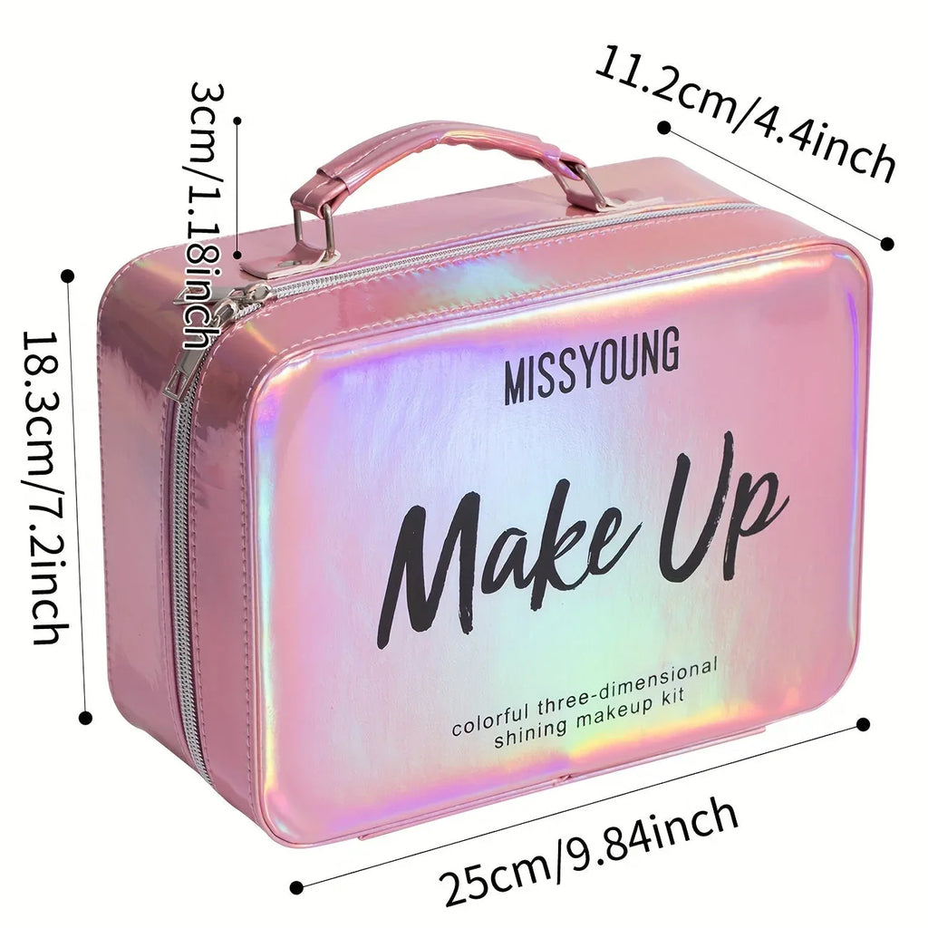 Professional Makeup Kit - Pink All-in-One Salon-Quality Beauty Set Professional Makeup Kits Tidesmit