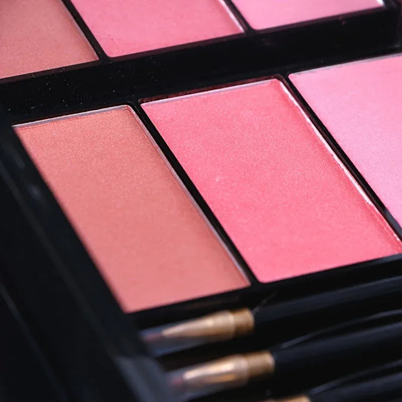 Professional Makeup Kit: 177 Color Palette with Brushes and Lipsticks Professional Makeup Kits Tidesmit