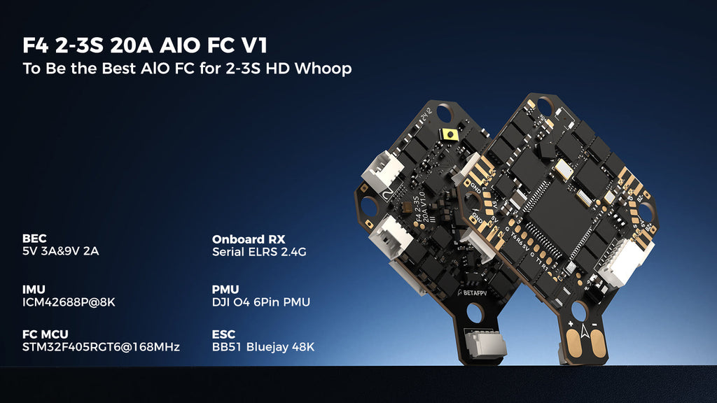 BETAFPV Pavo Femto FPV Drone - DJI O4 System High-Performance Whoop Tidesmit