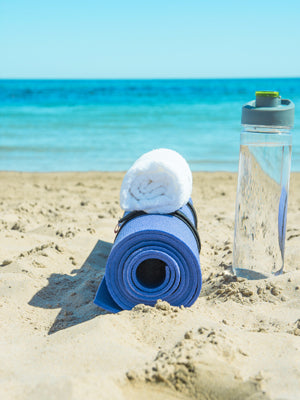 Good Nite TPE Yoga Mat - Non-Slip 183x61x0.6cm for Pilates, Fitness & Training, with Carry Strap