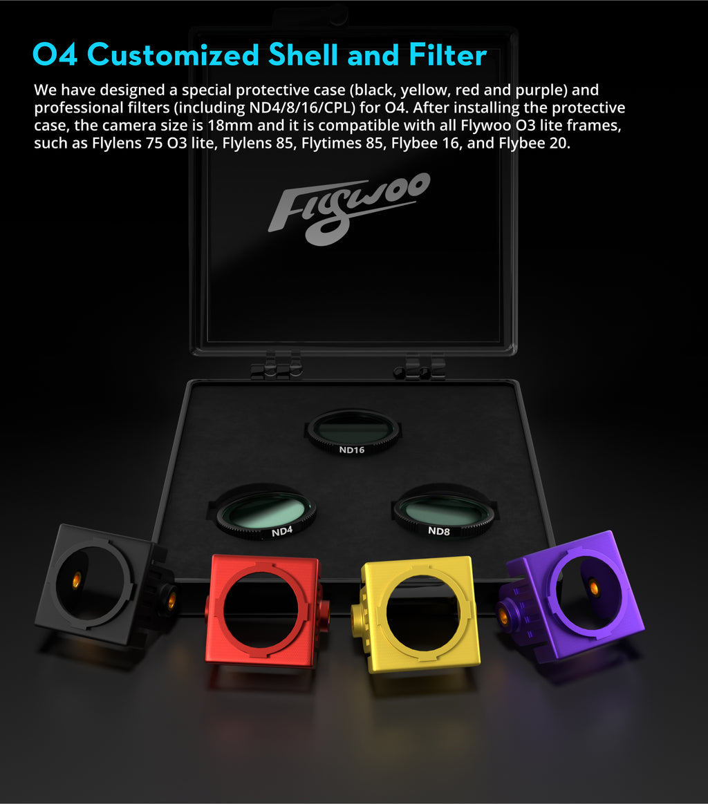 Flywoo Flylens 85 HD O4 FPV Drone - 2S Whoop with Wide Angle Lens Tidesmit